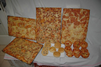 Assortimento pizze e focacce